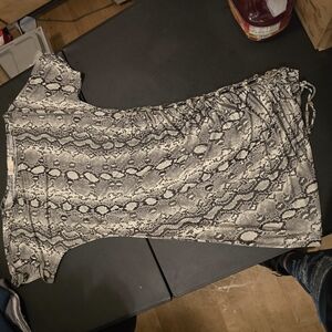 Michael kors snake print dress